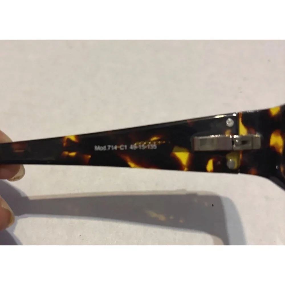 Seen & Style Frames Tortoiseshell Rectangular Optical Glasses Mod.714-C1 READ!